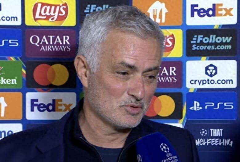 穆里尼奥：这个夜晚很美好！我们掌握了比赛应当战赢那不勒斯